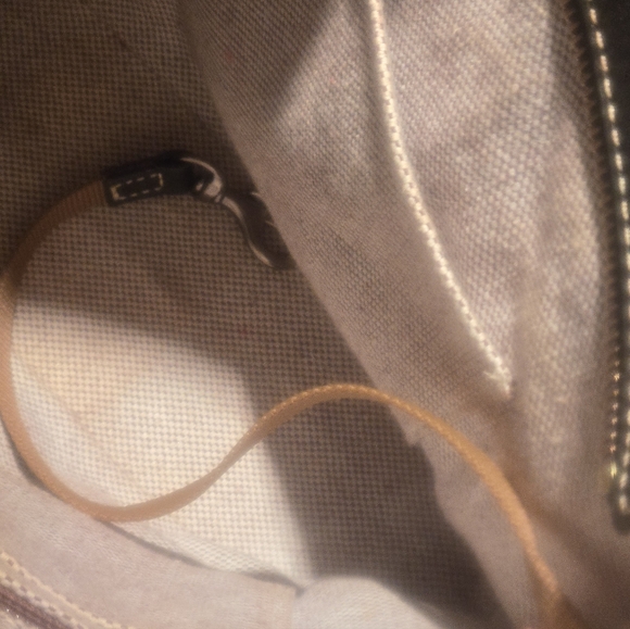 Dooney & Bourke Lexington Small Tote  Purse Brown Pebbled Leather - Picture 7 of 12